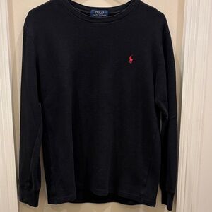 Polo by Ralph Lauren Black Long Sleeve Tee